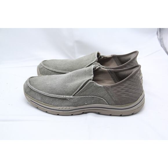 Skechers Expected Avillo Shoes Men's Size 12 Brown Relaxed Fit Slip-On - Picture 4 of 10